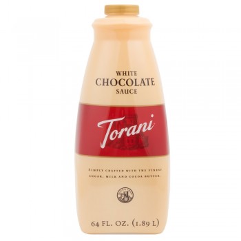 TORANI WHITE CHOCOLATE SAUCE 64OZ 